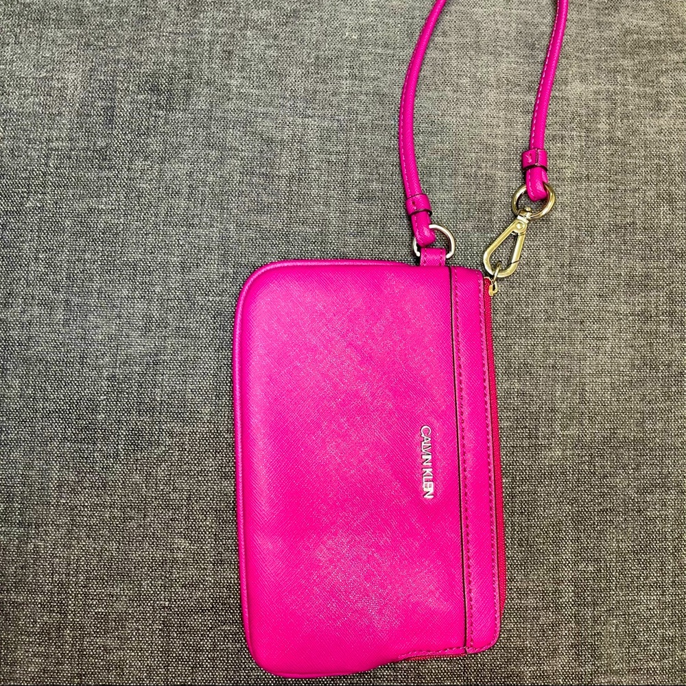 Calvin Klein small wristlet.